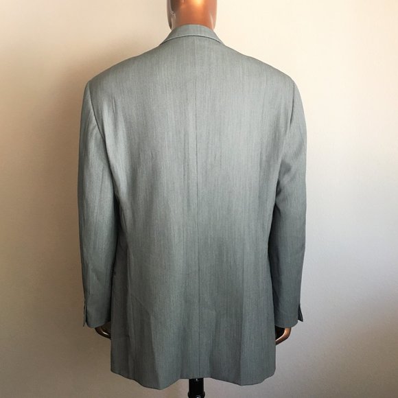 ARMANI COLLEZIONI Mens Sport Coat Jacket Blazer   |  42L - Picture 5 of 14
